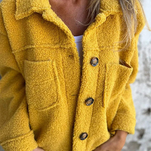 Dion | Kurze Wolljacke mit Revers