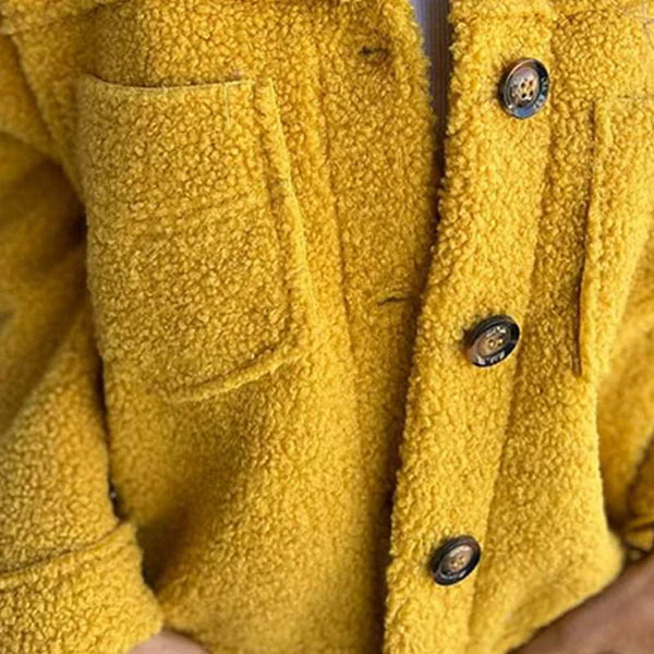 Dion | Kurze Wolljacke mit Revers
