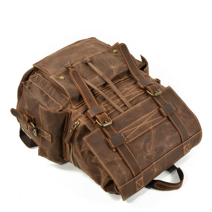 Leon | Canvas-Rucksack mit Kordelzug