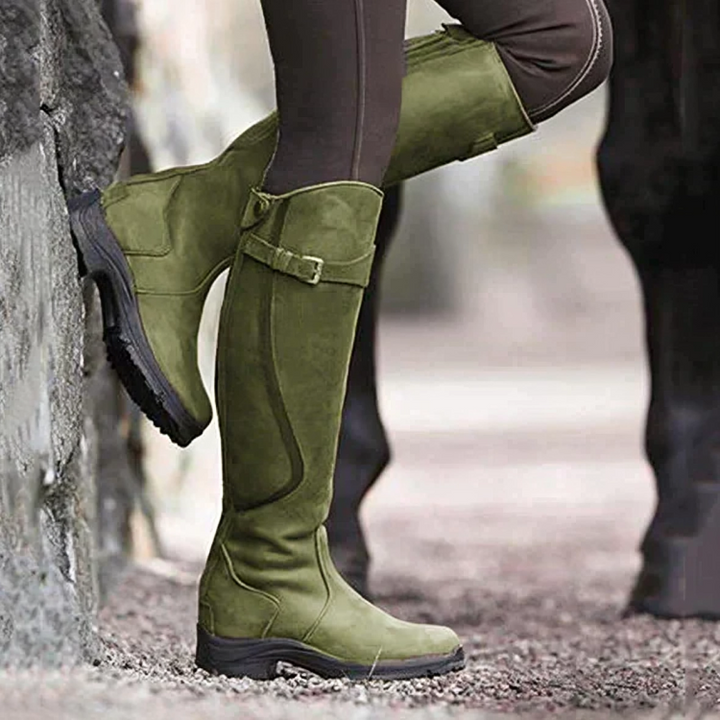 Sarah | Stilvolle Vegane Lederstiefel