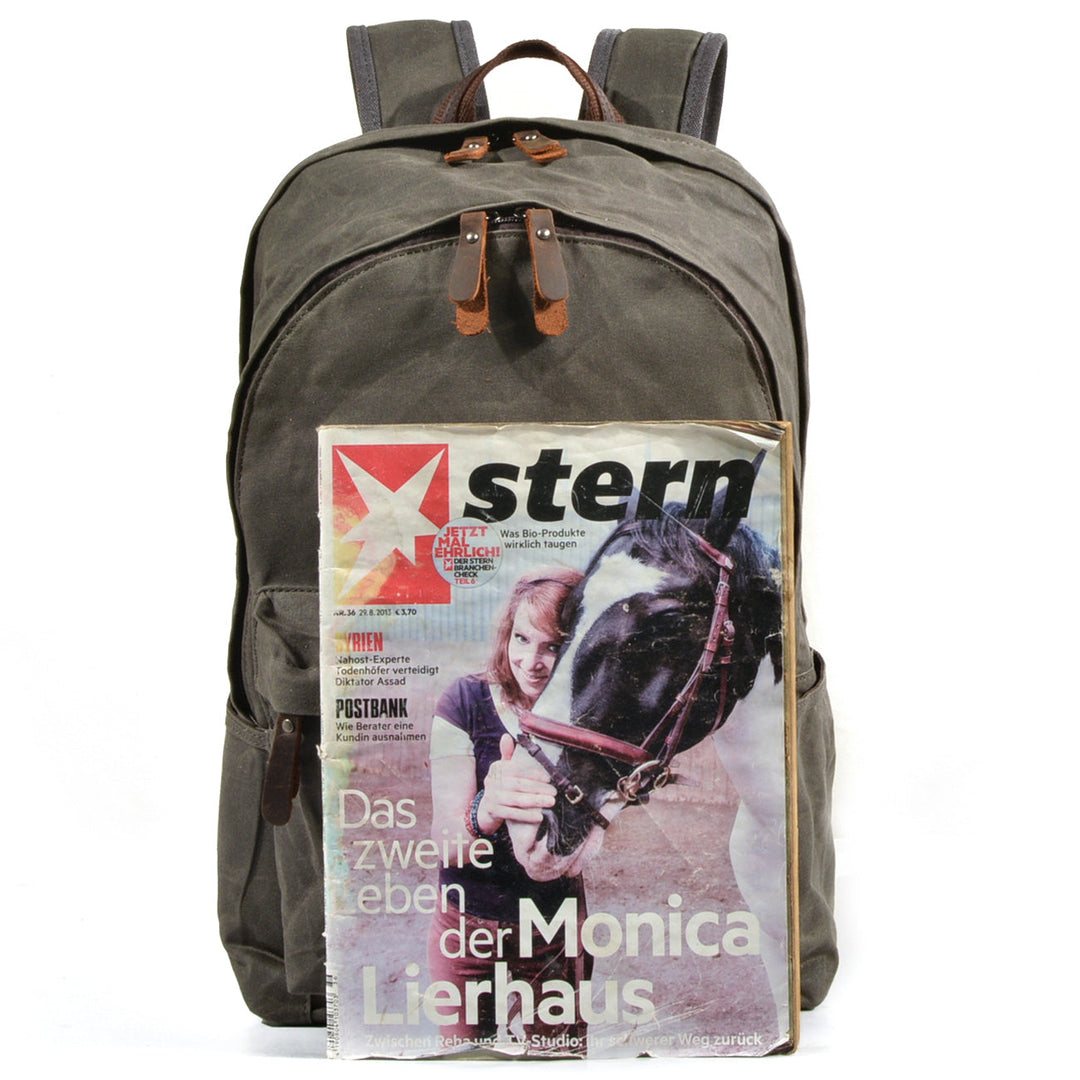 Reto | Vintage Canvas-Büchertasche