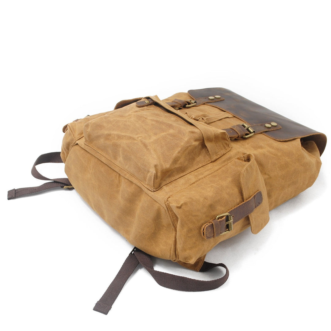 Noah | Rucksack aus gewachstem Canvas