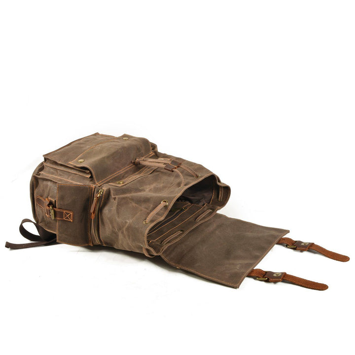 Leon | Canvas-Rucksack mit Kordelzug