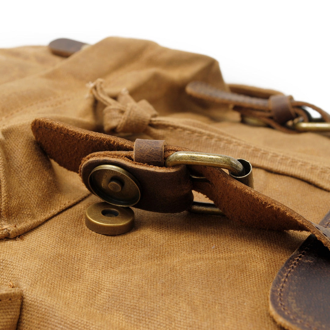 Noah | Rucksack aus gewachstem Canvas