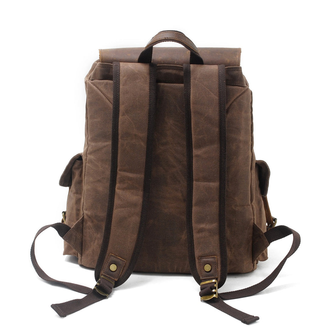 Noah | Rucksack aus gewachstem Canvas