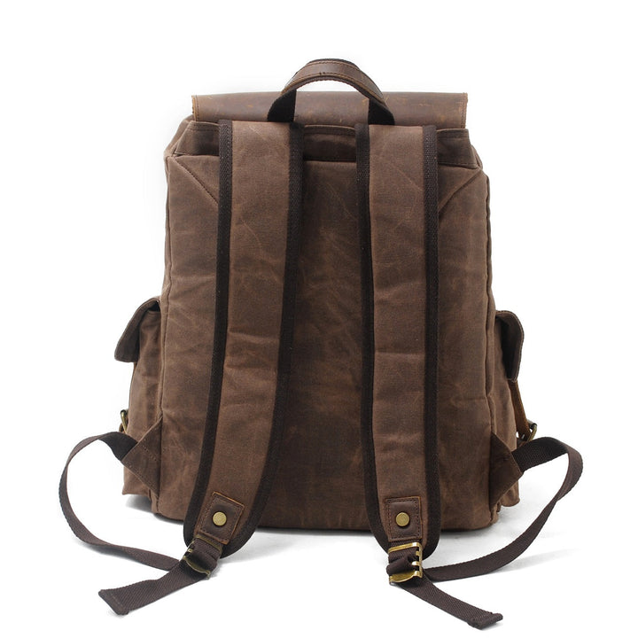 Noah | Rucksack aus gewachstem Canvas