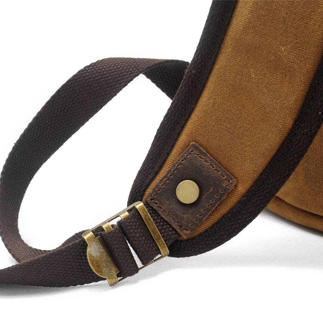 Noah | Rucksack aus gewachstem Canvas