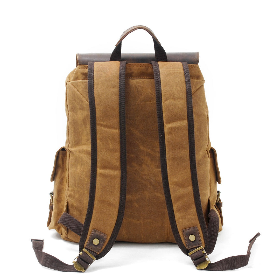Noah | Rucksack aus gewachstem Canvas