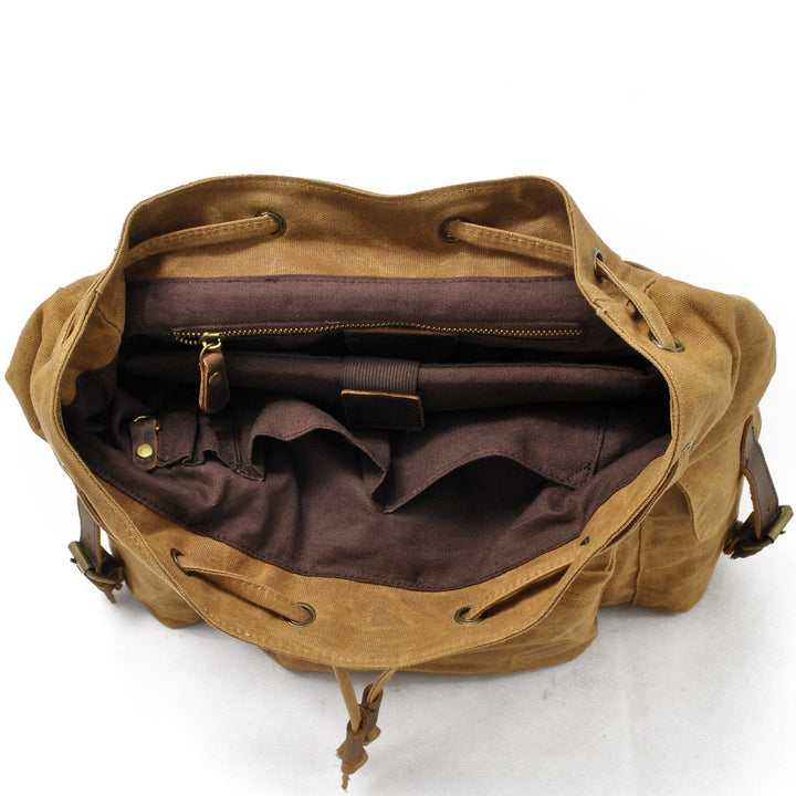 Noah | Rucksack aus gewachstem Canvas