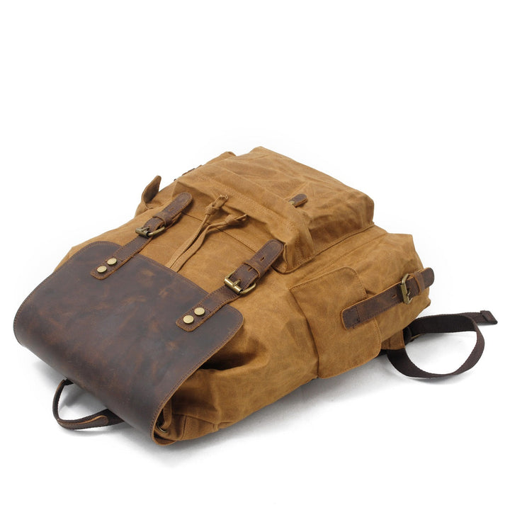Noah | Rucksack aus gewachstem Canvas