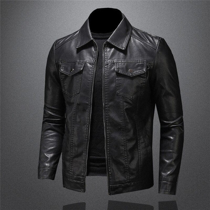 Antonio | Stilvolle Jacke aus veganem Leder